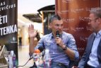 Šarūnas Jasikevičius pristatė autobiografinę knygą
