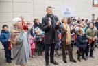 Vilniuje atidarytas Tarptautinės Amerikos mokyklos sporto kompleksas
