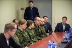 2015 m. pasaulio kariškių sporto žaidynių prizininkų pagerbimas.