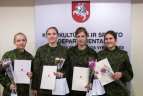 2015 m. pasaulio kariškių sporto žaidynių prizininkų pagerbimas.