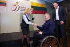 Geriausių 2015 metų Lietuvos neįgaliųjų sportininkų apdovanojimas.