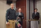 LSŽF Metų sportininkų ir žurnalistų apdovanojimuose.