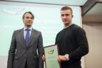 LSŽF Metų sportininkų ir žurnalistų apdovanojimuose.