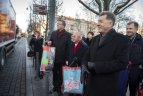 Kalėdų karavanas Vilniuje.