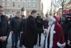 Kalėdų karavanas Vilniuje.