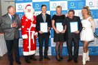 Pagerbti geriausieji Vilniaus miesto sporto centro sportininkai ir treneriai.
