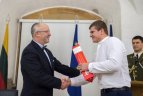 Krašto apsaugos sistemos geriausių sportininkų pagerbimo vakaras.
