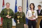 Krašto apsaugos sistemos geriausių sportininkų pagerbimo vakaras.