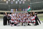 2015 m. ledo ritulio U20 pasaulio čempionatas, Elektrėnai.Lietuva -Vengrija