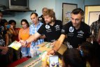 B. Vanagas aplankė Saltos vaikų ligoninę