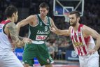 Kauno „Žalgiris“ - Pirėjo „Olympiakos“ 75:55 (17:18, 16:9, 20:18, 22:10).