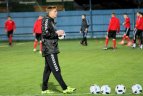 Lietuvos futbolo rinktinė rengiasi draugiškoms rungtynėms su Rumunija.