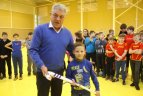 Vaikų žolės riedulio šventė Vilniuje.
