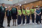 Oliminės aprangos pristatymas