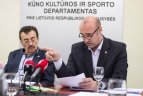 Antano Arėškos ir Pauliaus Zabielsko spaudos konferencija