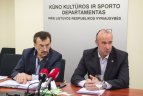 Antano Arėškos ir Pauliaus Zabielsko spaudos konferencija