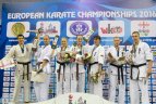Europos kiokušin čempionato akimirka