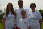 Šeimų futbolo turnyras Marijampolėje