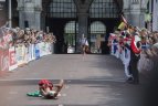 Pusės maratono bėgimas