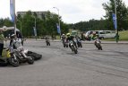Elektrėnuose vyko "Supermoto" motociklų varžybos "Baltic Cup“