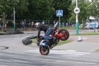 Elektrėnuose vyko "Supermoto" motociklų varžybos "Baltic Cup“