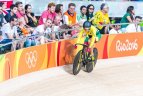 Rio 2016. Dviračių trekas. Sprinto atranka ir šešioliktfinalis.