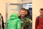 Į gimtinę grįžta Lietuvos sportininkai