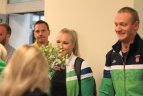 Į gimtinę grįžta Lietuvos sportininkai