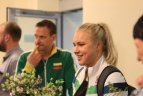 Į gimtinę grįžta Lietuvos sportininkai