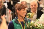 Į Lietuvą D. Valčiukaitė atvežė olimpinį bronzos medalį