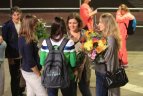 Į Lietuvą grįžo Rio medalius iškovoję irkluotojai