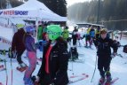 Klubo „Alpių aidas“ kalnų slidininkai varžybose Čekijoje ir Slovakijoje.