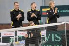 Daviso taurė: Lietuvos teniso rinktinė įveikė Madagaskarą