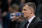 T.Pačėsas per rungtynes su "Zenit".