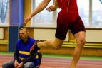 Lietuvos lengvosios atletikos čempionato akimirka