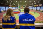 Lietuvos lengvosios atletikos čempionato akimirka