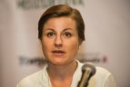 Spaudos konferencija Vilniuje.