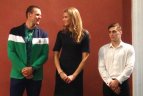 Sostinės Rotušėje pagerbti geriausi 2016 m. Vilniaus miesto sporto centro sportininkai.