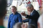 Kalnų slidinėjimo varžybos Druskininkuose.