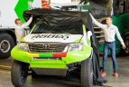Dakaro finišo link – nauju automobiliu