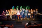 Mažajame teatre Vilniuje įteikti apdovanojimai Lietuvos mokyklų žaidynių nugalėtojams.