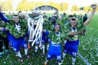 LFF taurės finalas Panevėžyje. Kauno „Stumbras“ – Vilniaus „Žalgiris“ 1:0.