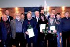 Lietuvos sporto draugijos „Žalgiris“ atsakaitos konferencija.