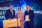 Geriausių 2017 m. Lietuvos neįgaliųjų sportininkų apdovanojimai.