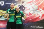 Žurnalistai žaidė regbį su Lietuvos rinktinės nariais