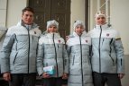 Lietuvos olimpiečiai Prezidentūroje.