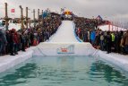 „Red Bull Jump & Freeze“ Liepkalnyje.