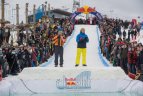 „Red Bull Jump & Freeze“ Liepkalnyje.