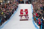 „Red Bull Jump & Freeze“ Liepkalnyje.