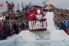 „Red Bull Jump & Freeze“ Liepkalnyje.